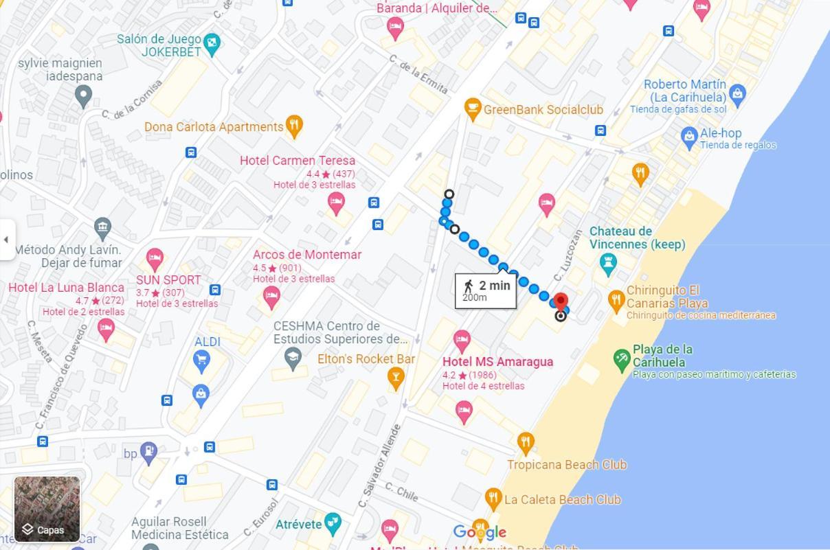 Apartamentos Carihuela Playa, Acogedor, Wifi Y Fibra Optica Torremolinos Zewnętrze zdjęcie